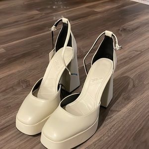 Zara chunky heels